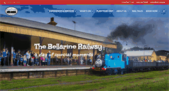 Desktop Screenshot of bellarinerailway.com.au