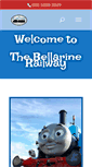 Mobile Screenshot of bellarinerailway.com.au